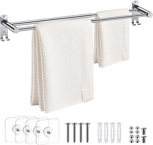 Double towel rail - double,