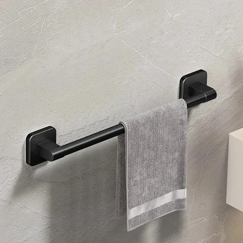 Drill bathroom towel holder - no-drill,