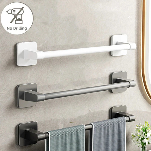 Self adhesive towel rail - towel,