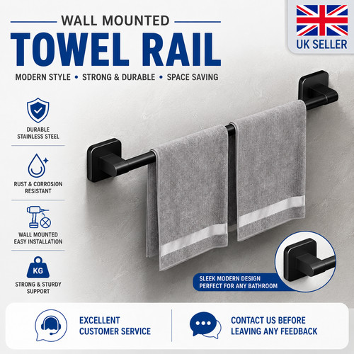 Self adhesive towel holder - self,