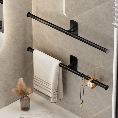 Self adhesive towel rod bar - towel,