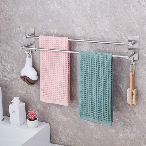 60cm double towel rail self - double,