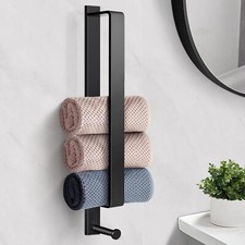 Towel Rail, Black Towel Holder