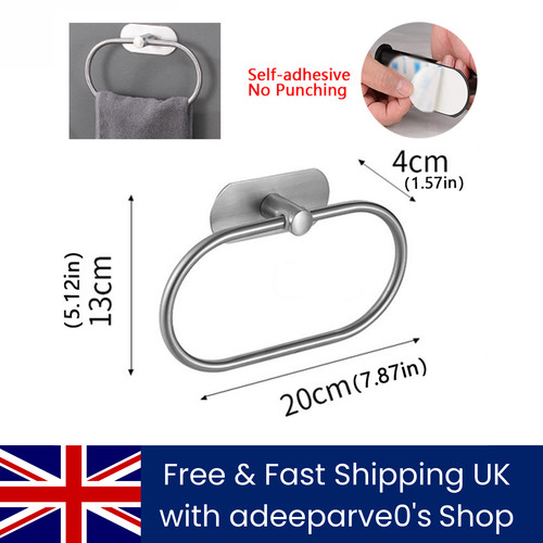Bathroom towel ring rack - bathroom,