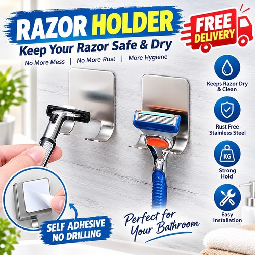 Razor holder stainless - razor, steel