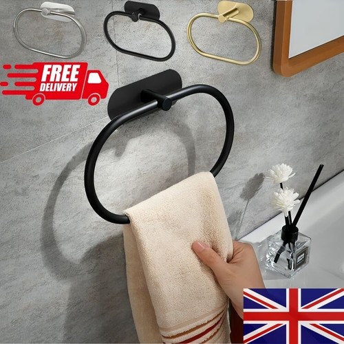 Bathroom towel ring rack - bathroom,
