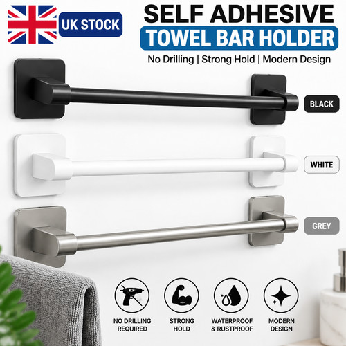 Bathroom towel holder self - bathroom,